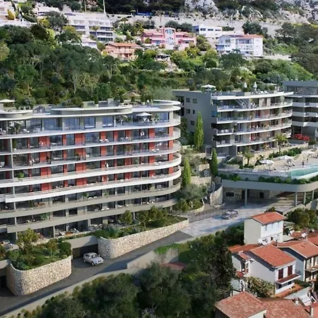 Daire Luxury Sea-view 1 Bedroom , Monaco Border *